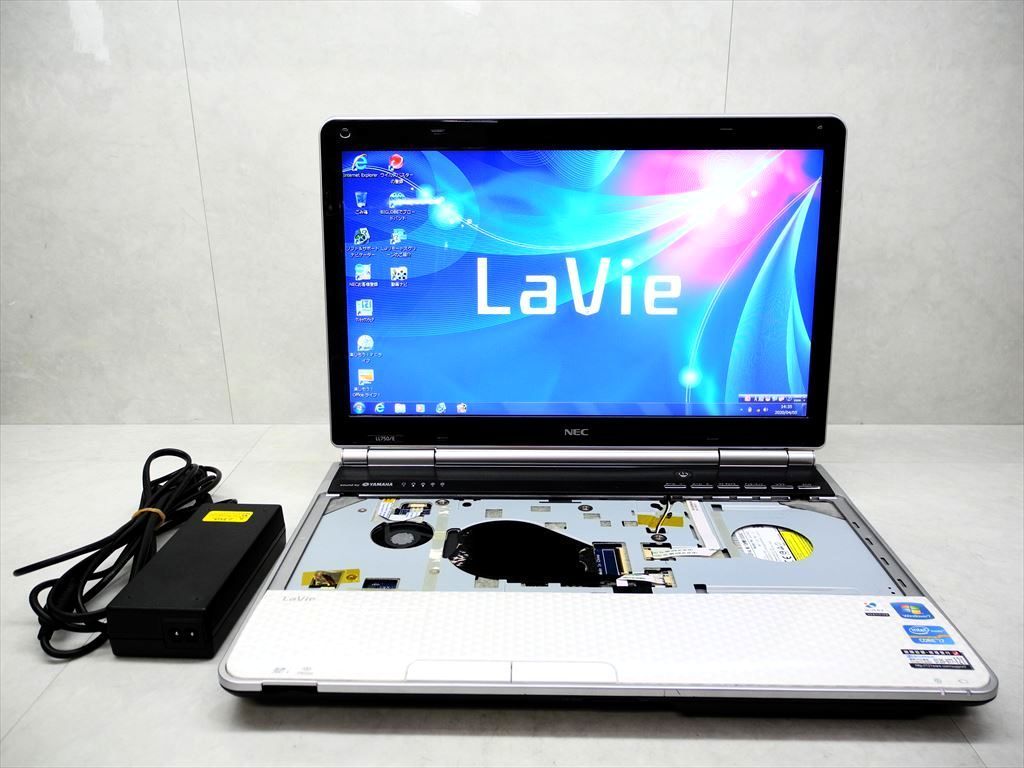 ☆第2世代☆NEC☆LaVie☆LL750/ES3EW☆Core i7-2.00GHz/8GB/750GB/BD/無線/WiMAX/DtoD領域/難有り☆１円スタート☆