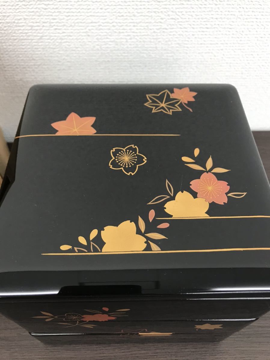 平安象彦\u2044松寿重 1円スタート！　平安象彦　3段重　重箱　塗り　木箱　蒔絵 漆器 三段重 三段 象彦 三段重\u2044重箱\u2044料亭\u2044漆器\u2044共箱\u2044 松寿重 平安象彦 漆芸
