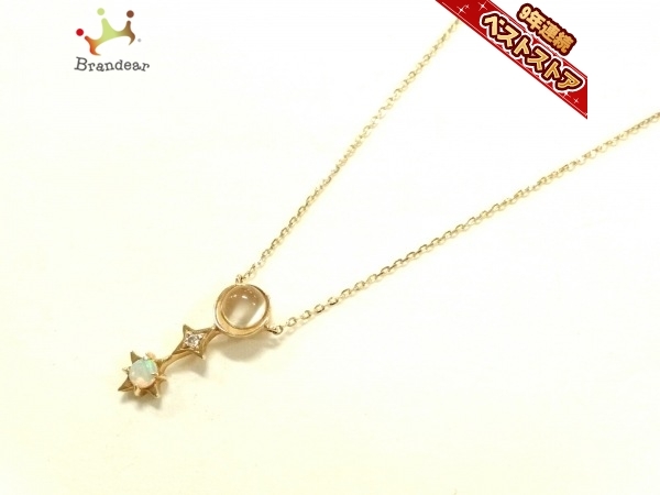 低価，格安 スタージュエリー STAR JEWELRY ネックレス K10&times;カラーストーン 白&times;クリア スター アクセサリー 首(ネックレス、ペンダント、チョーカー)｜売買されたオークション情報、yahooの商品情報 ネックレス、ペンダント、チョーカー