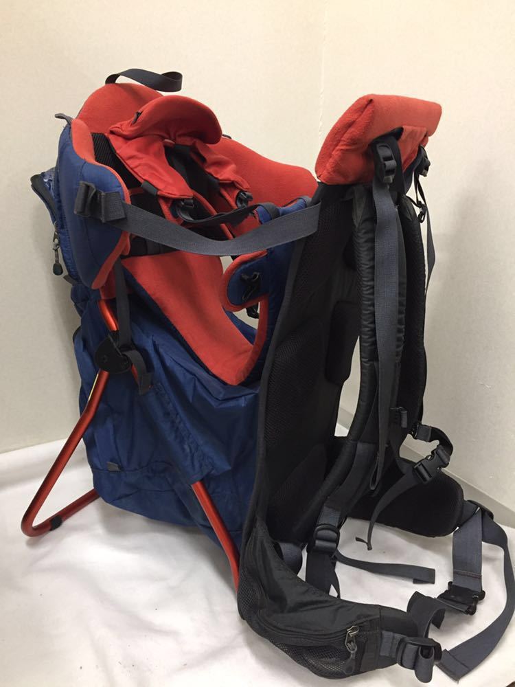 【得価，SALE】 mont-bell モンベル ベビーキャリア 背負子 ベビー用品 バックパック ネイビー(背負子)｜売買されたオークション情報、yahooの商品情報をアーカイブ公開 - オークファン 背負子