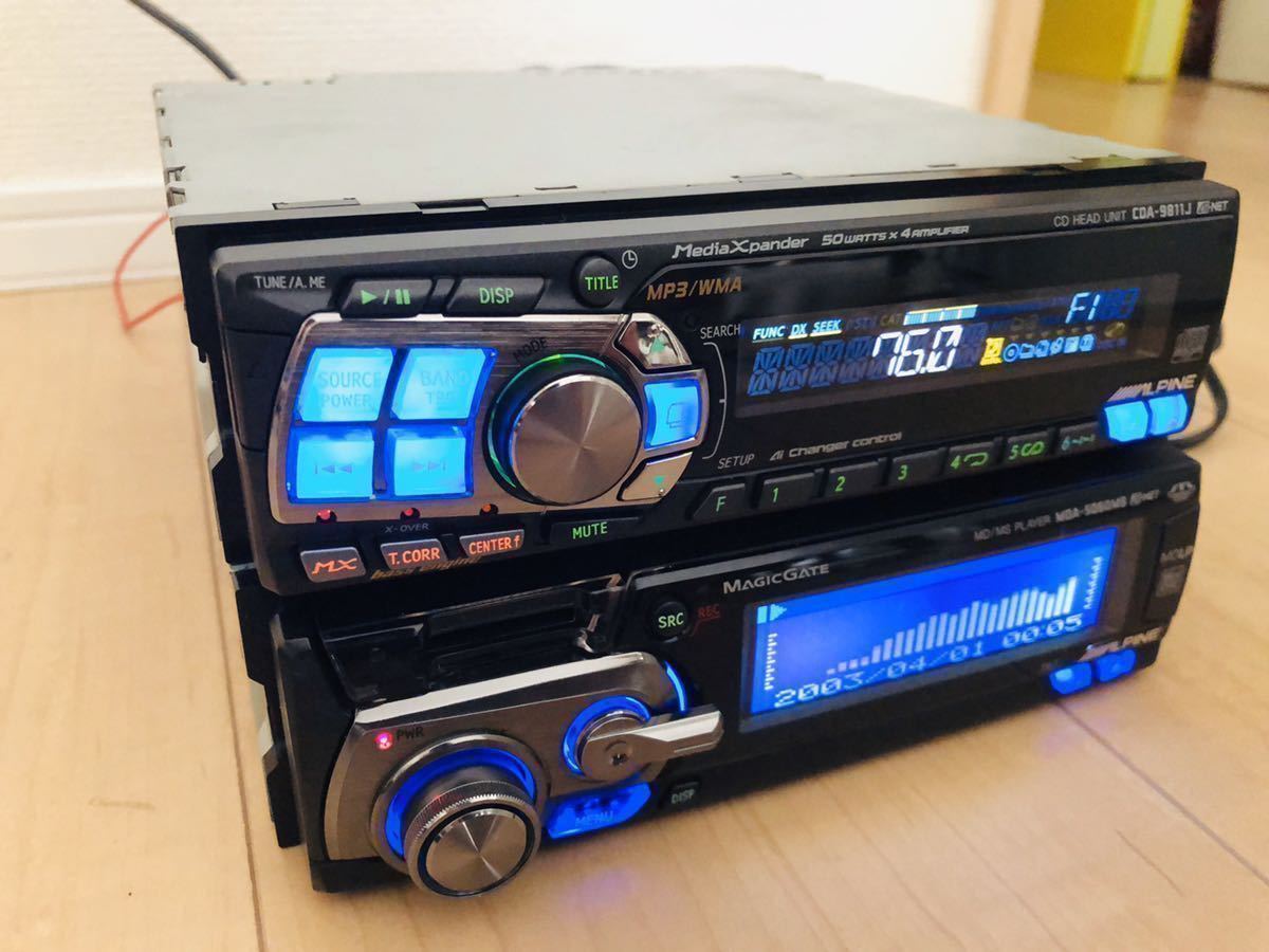 ALPINE MDA-5060MS CDA-9811J アルパイン CDA-9815J CD MD Yahoo