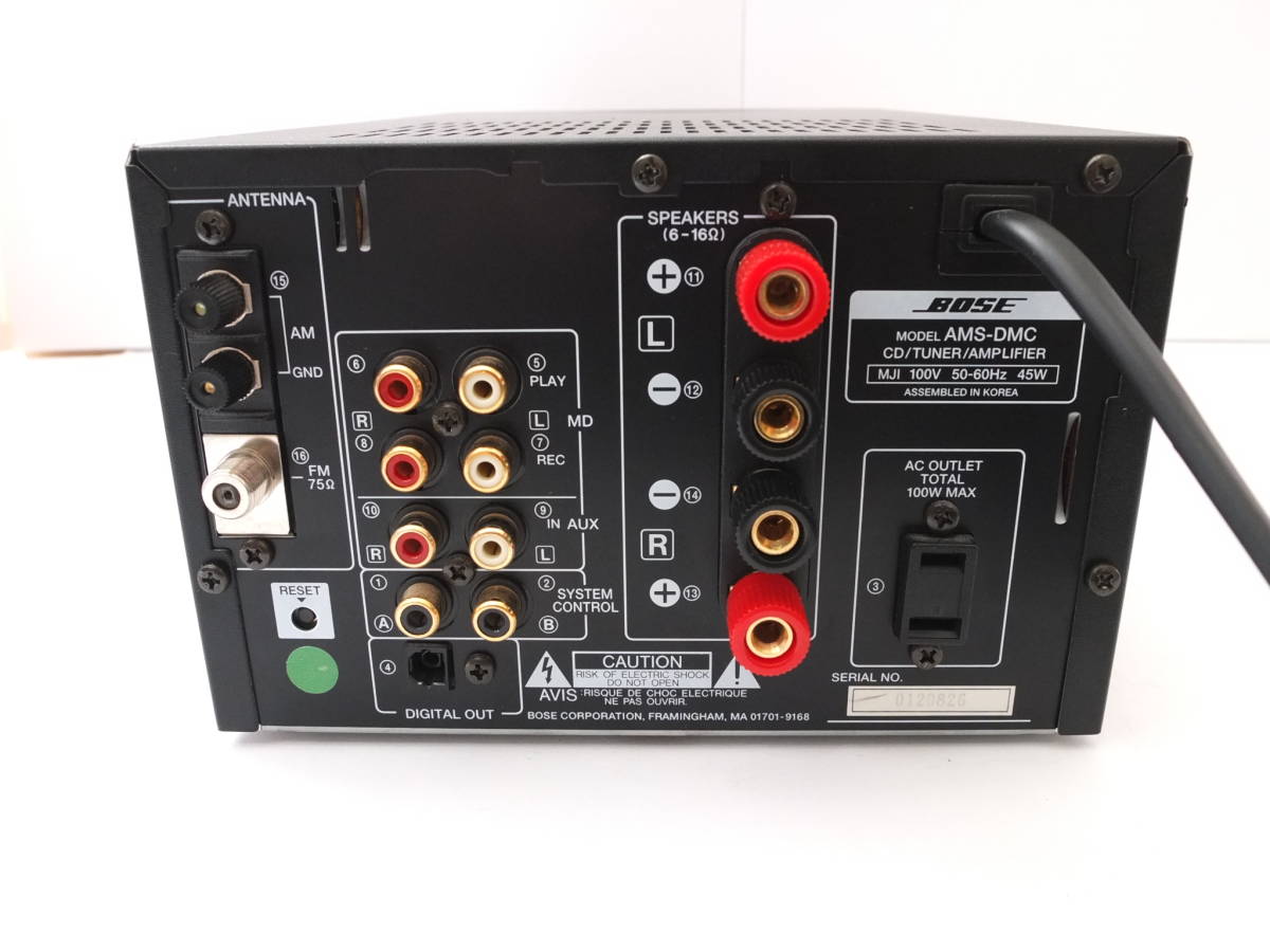 中古　BOSE　CDチューナーアンプ　AMS-DMC ジャンク】 BOSE AMS-DMC CDチューナーアンプ 限定SALE，新作登場