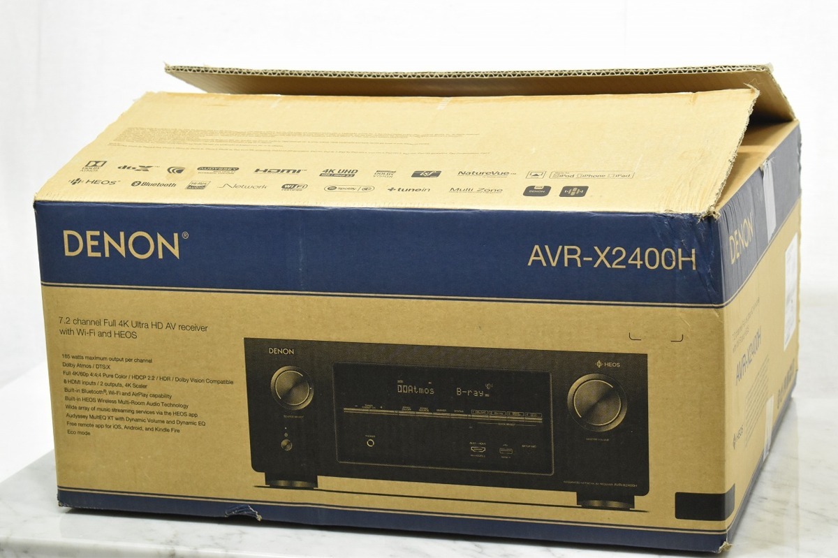 お値下げ！DENON AVR-X2400H 185W 7ch AVアンプ