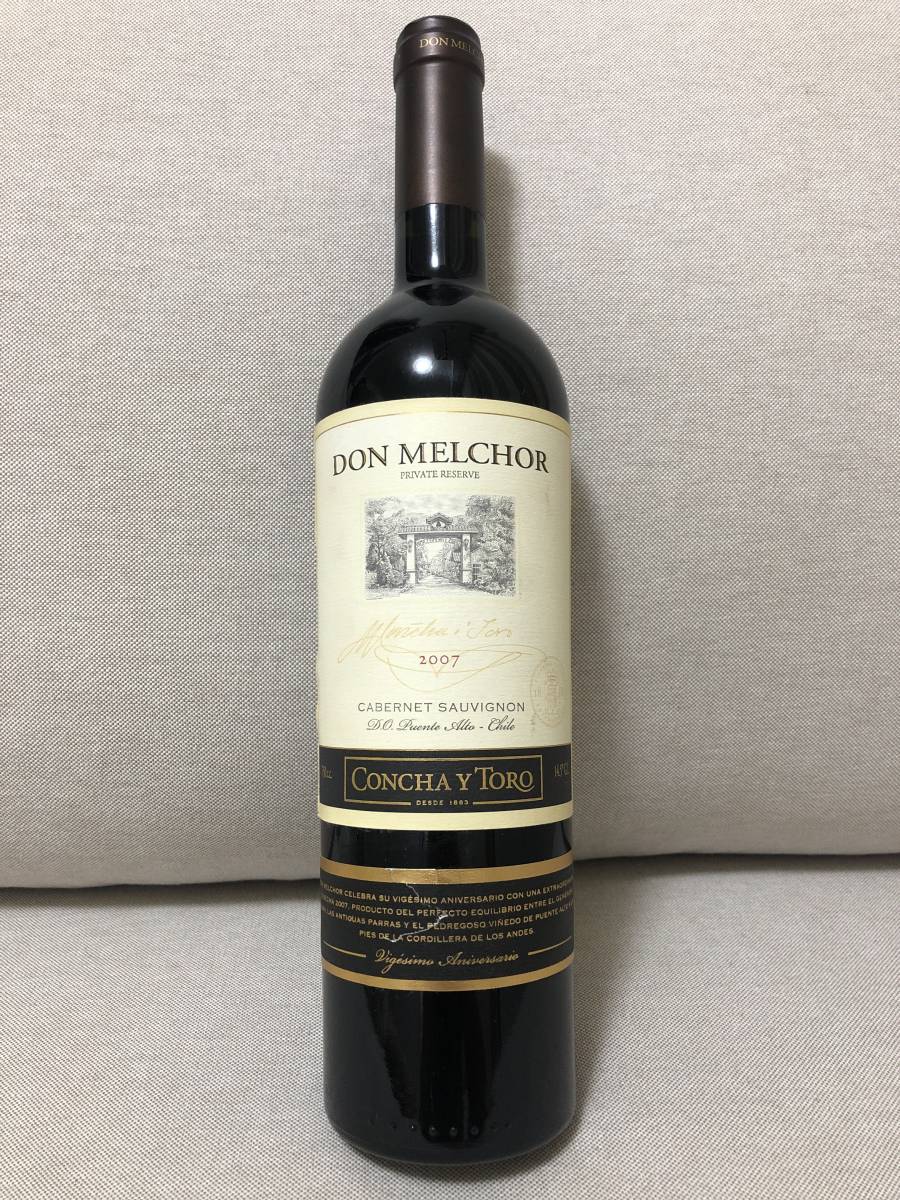 定番人気，高品質 ドン メルチョー カベルネ ソーヴィニョン 2007年 750ml コンチャ イ トロ チリ Concha y Toro Don Melchor 2007(チリ)｜売買されたオークション情報、yahooの商品情報をアーカイブ公開 - オークファン 赤