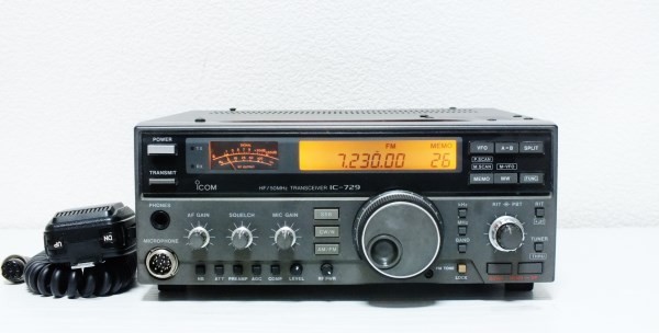 H*e様 ICOM IC-729M HF/50MHz トランシーバー AT-16 アイコム IC-729 HF/50MHz トランシーバー マイク付き アマチュア無線
