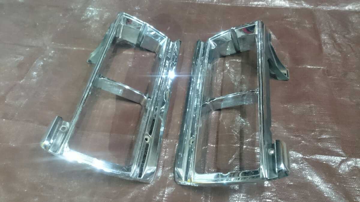 【大得価，安い】 当時物/811 810 ブルーバード メッキ ライト 枠/検 角4 SSS ブタケツ ケンメリ ジャパン 角目(フロント)｜売買されたオークション情報、yahooの商品情報をアーカイブ公開 - オークファン 日産用