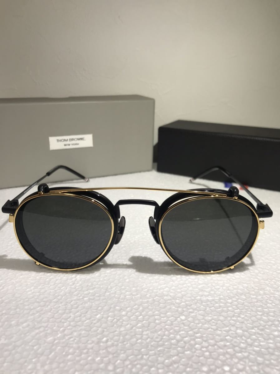 1円スタート ラスト1個 ☆THOM BROWNE. (トムブラウン)☆メガネ