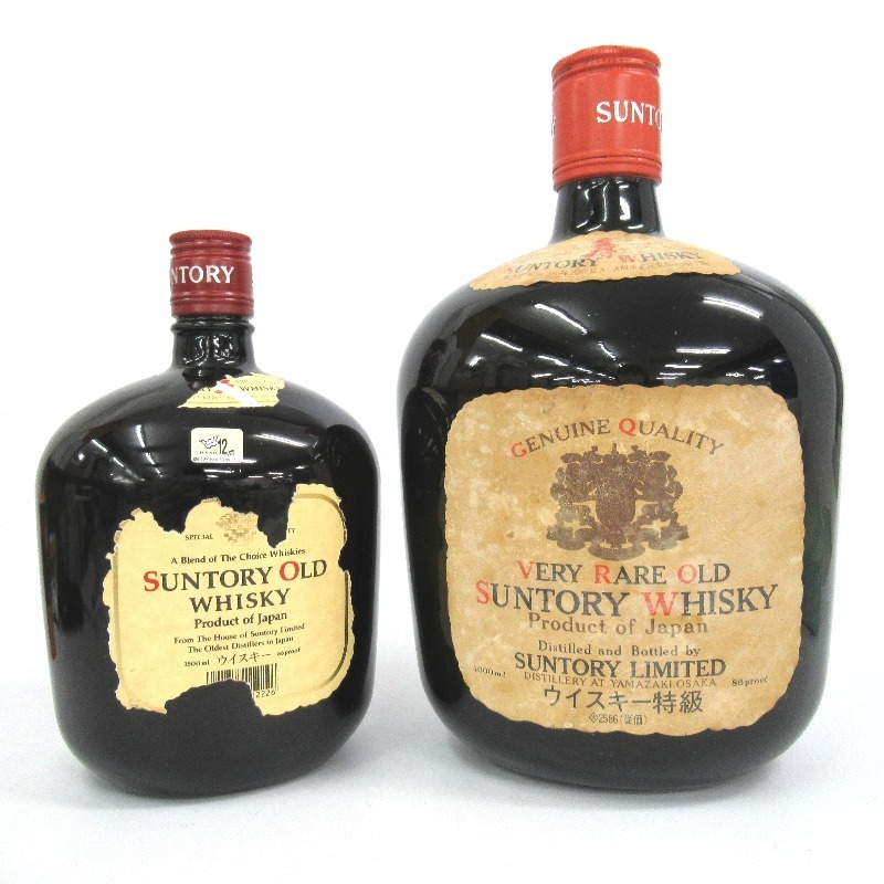 サントリー Q ウイスキー1000 ヴィンテージ未開栓 古酒 ボトル1L 古酒