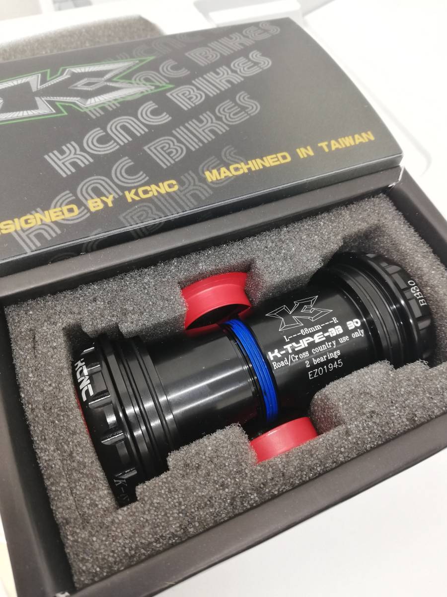 【人気セール，新品】 品/KCNC//BB30 SHIMANO BB30 シマノ //シェル幅68mm//ブラック//263285/r3190(ボトムブラケット)｜売買されたオークション情報、yahooの商品情報をアーカイブ公開 - オークファン ボトムブラケット