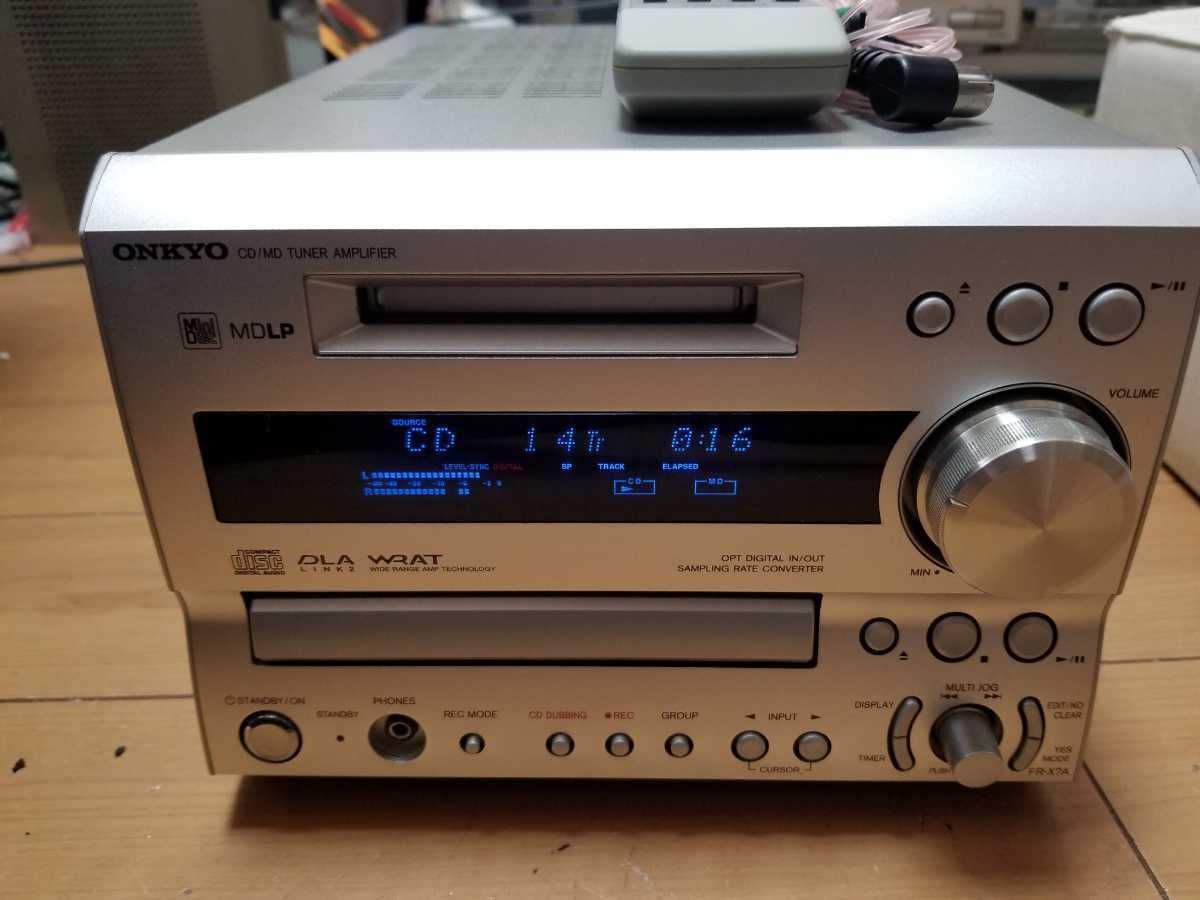 訳あり整備品＞ONKYO FR-7GXDV 本体のみ+簡易リモコン付属 ONKYO FR