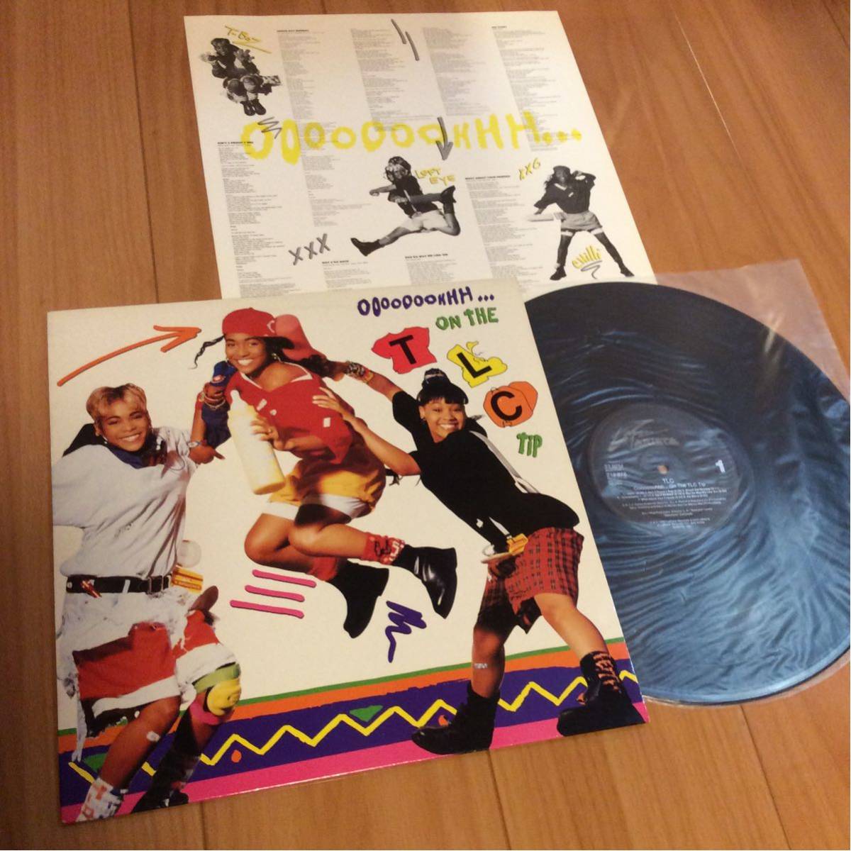 美品 TLC LP レコード 1992 EU press OoooooohhhOn The TLC Tip