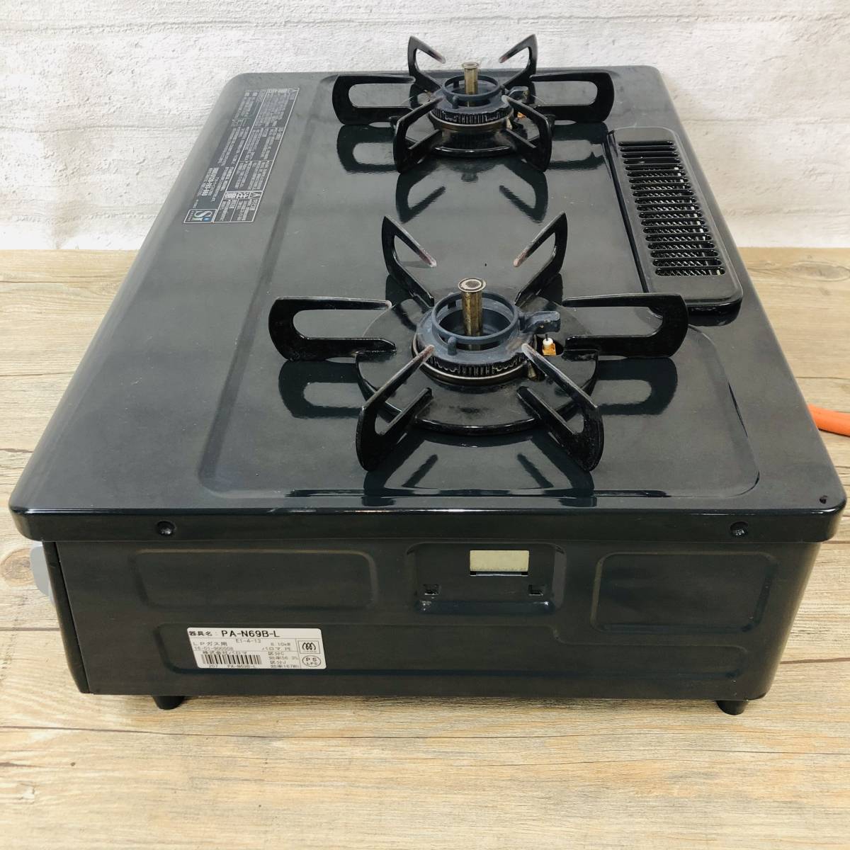 Paloma LPガス専用ガステーブル PA-N69B-L 左強火 プロパン パロマ 