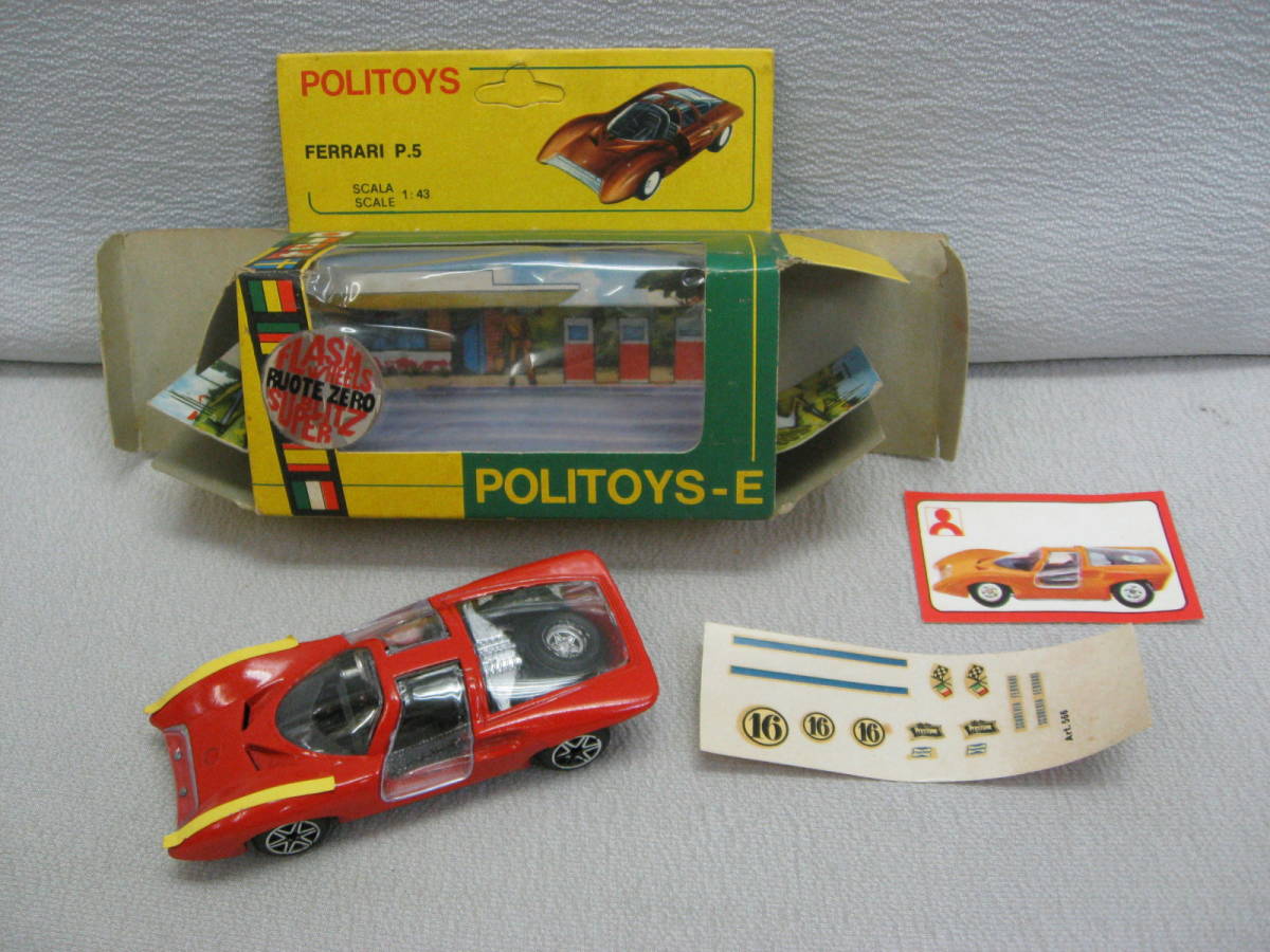 Ferrari P5 Pininfarina Politoys Export 1/43 – Miniature Die-cast Occasion Collection