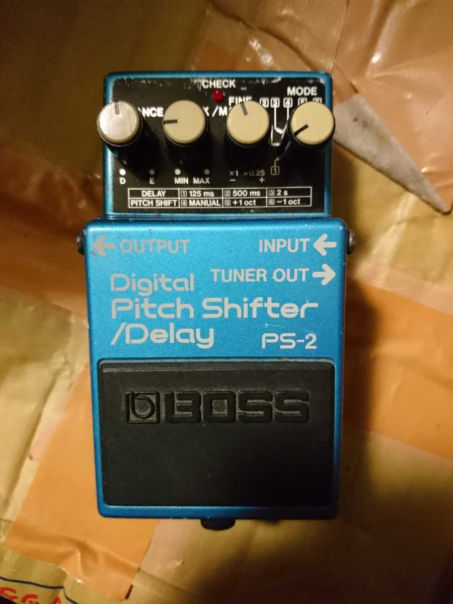 即決 BOSS PS-2 日本製 デジタル・ピッチシフター・ディレイ pitch