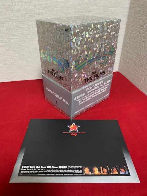 DVD TULIP THE FILMS LIVE ACT TULIP DVD BOX パンフ チューリップ