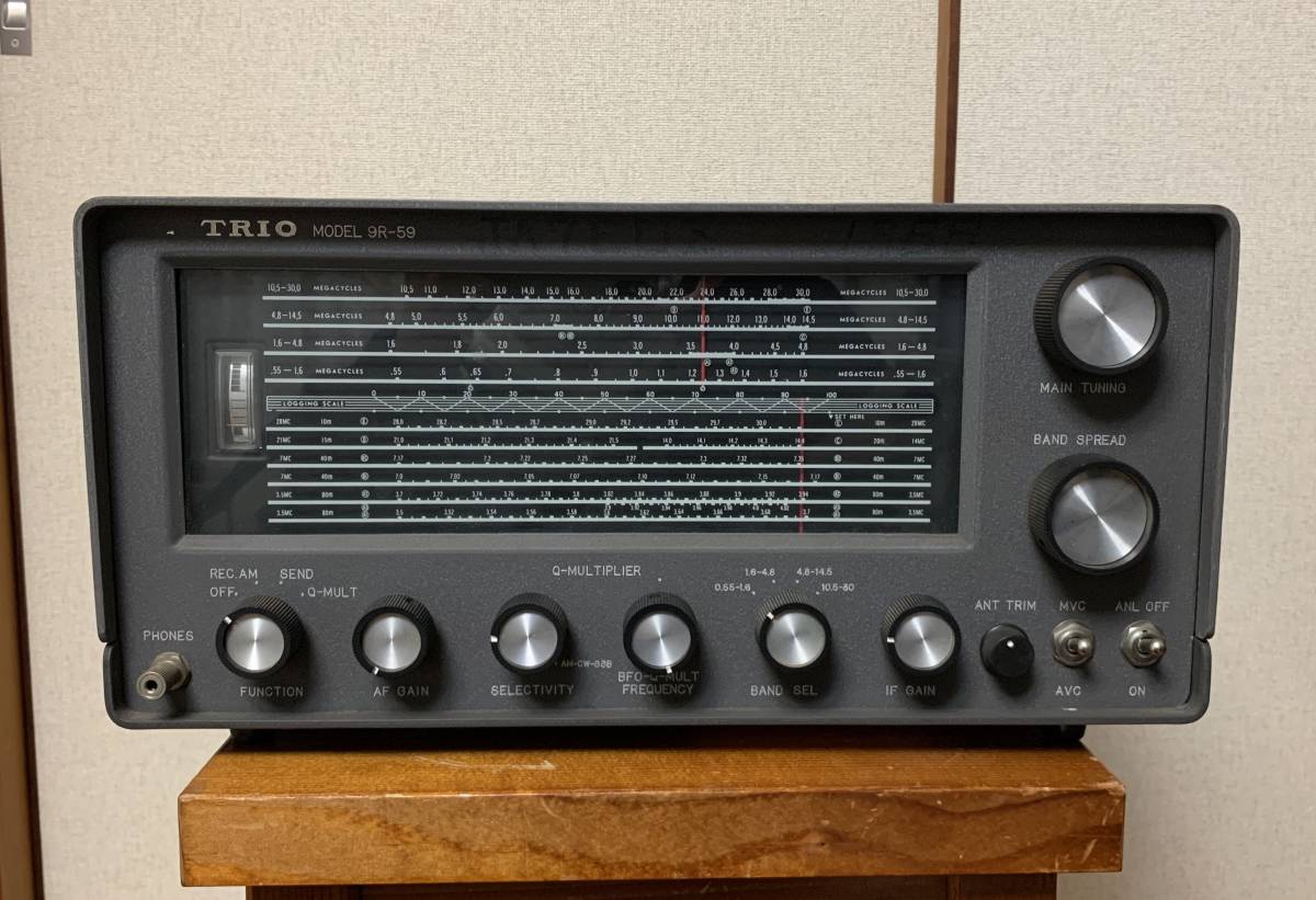 グローバルファッションブランド TRIO/トリオ 9R-59 全波受信機