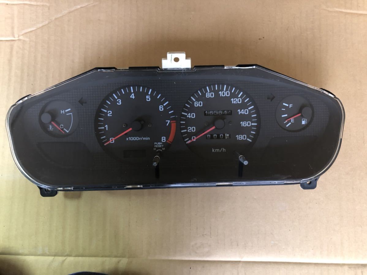 S14後期純正MTメーター【動作未確認】 S14 シルビア後期 純正メーター 日産シルビアS14後期純正メーター