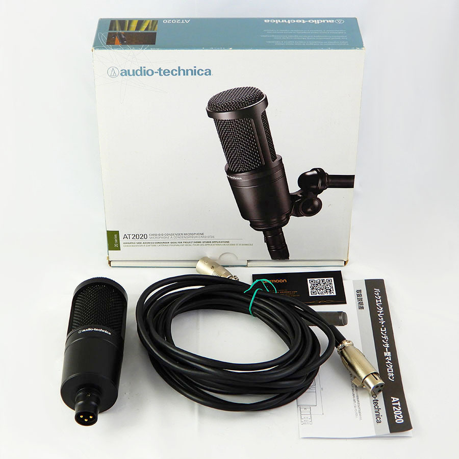 楽器・機材 audio-technica コンデンサーマイクロフォン