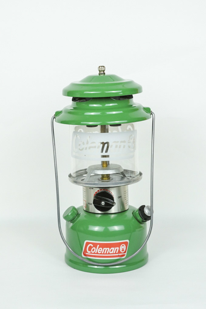コールマン ランタン 285DX 1997（平成9）年3月 カエルカラー 超美品
