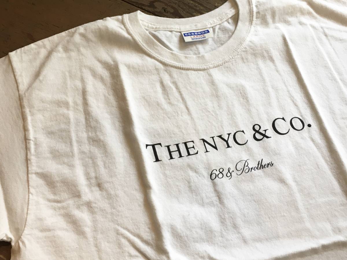新品☆68&BROTHERS/シックスティーエイト アンド ブラザーズ/PRINT TEE