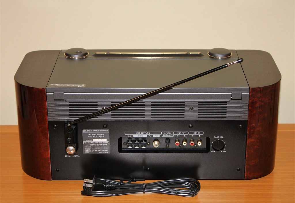 D-3000 セレブリティ SONY 整備済SONY 代替リモコン付き ソニー (CD