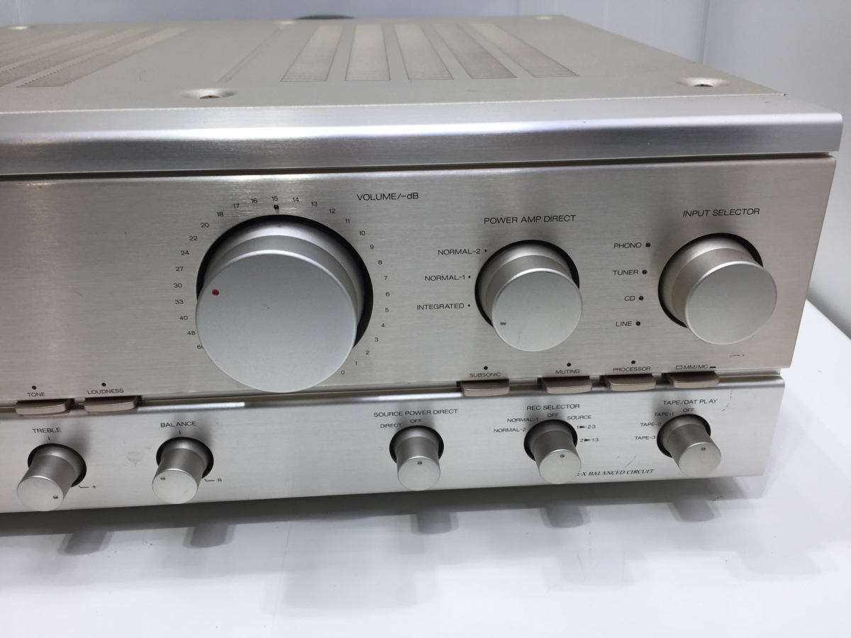 サンスイ SANSUI プリメインアンプ AU-607 山水 Sansui ジャンク