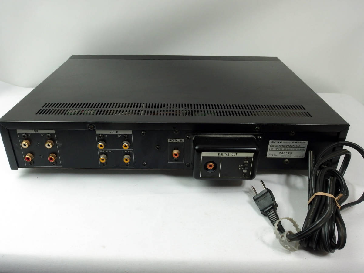 SONY PCM-553ESD * ソニーPCMプロセッサー D/A 