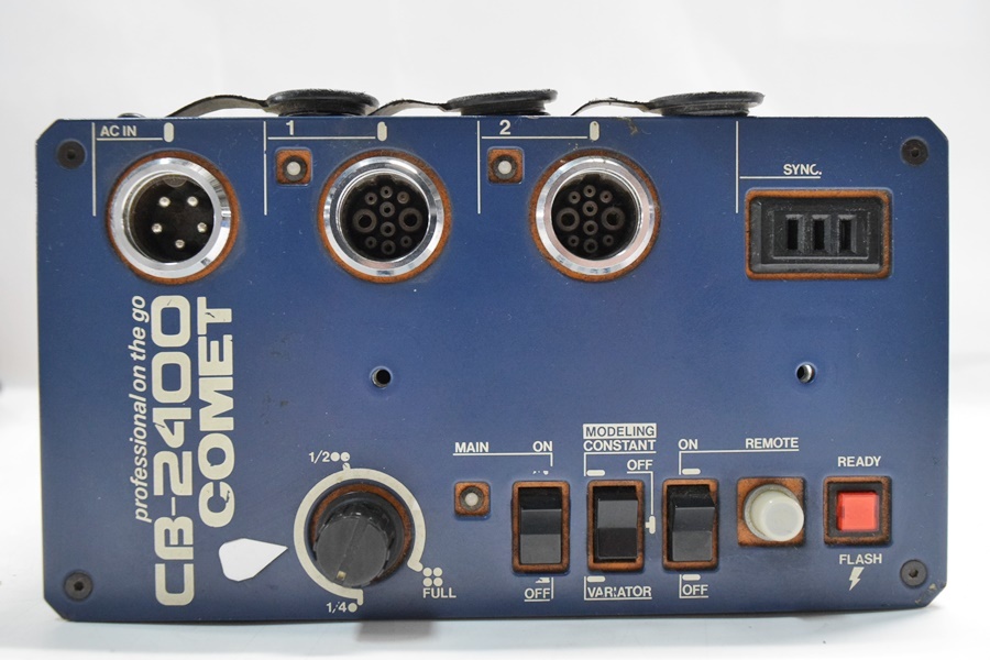 東京)COMET コメット CB-2400 ジェネレーター + CL 25H ストロボヘッド