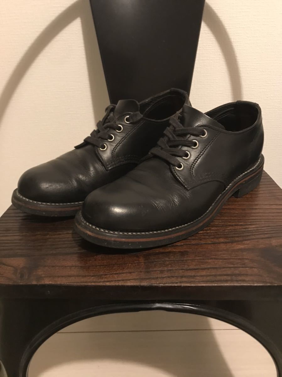 CHIPPEWA チペワ オックスフォード 7 1/2 ビブラムソール レッド