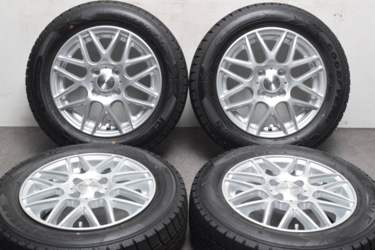 超バリ溝美品】DOS ガビアルⅡ 14in 5.5J +42 PCD100 グッドイヤー