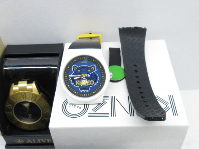 s20131-ap ジャンク☆DIESEL Paul Smith KENZO ALIVE GUESS 他 腕時計
