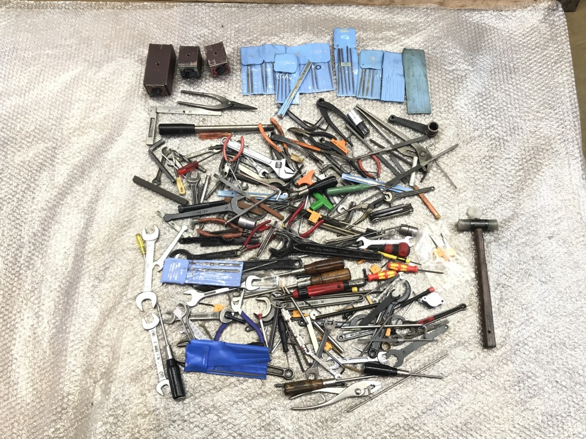 ◎約17.5kg分!!　レンチ他　作業用工具1山　Z049508　C5-4　◇小林機械◇