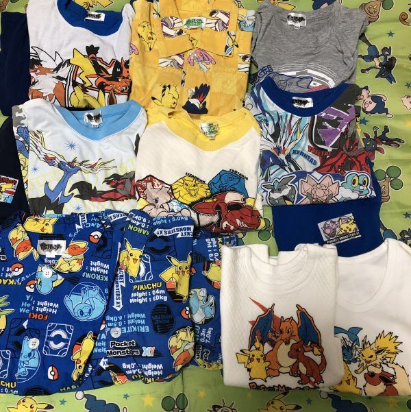 ポケモン パジャマ 130cm 1cm 140cmセットまとめて出品します ポケットモンスター シャツ 肌着 ピカチュウ ピカチュー 110cmの子にも 130 125 134cm 売買されたオークション情報 Yahooの商品情報をアーカイブ公開 オークファン Aucfan Com