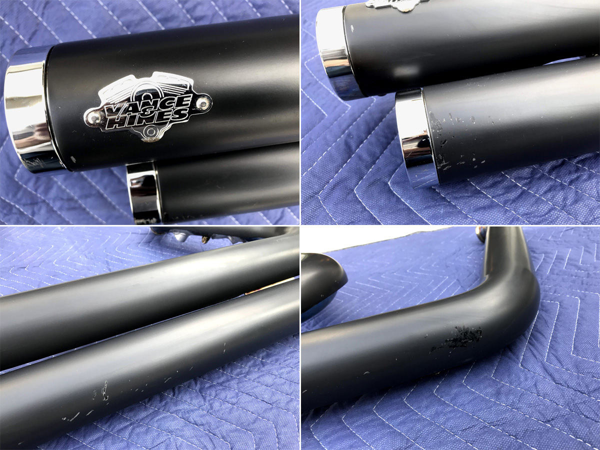 vance&hines ショートショット マフラー(EVO(TC?)ソフテイル) vance&hines ショートショット マフラー(EVO(TC?)ソフテイル) バンス