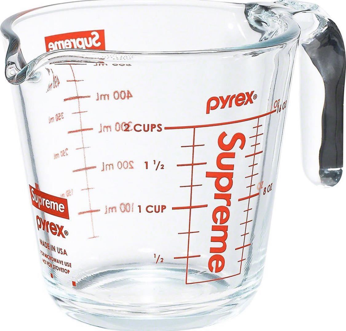 公式店限定 19AW Supreme Pyrex 2-Cup Measuring Cup Clear 新品未使用