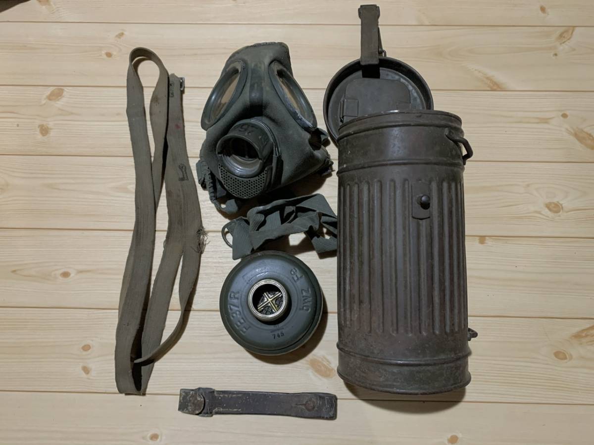 ドイツ軍 : 「ドイツ | ガスマスク」個人装備 - Yahoo!オークション 