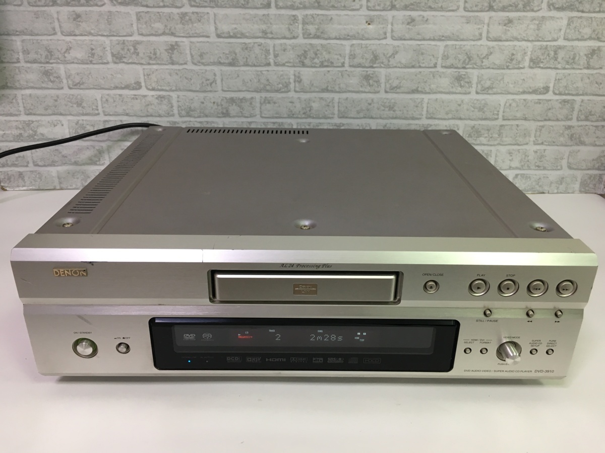 【限定セール，本物保証】 DENON DVD/CD/SACDプレーヤー DVD-3910 品6541(DENON)｜売買されたオークション情報、yahooの商品情報をアーカイブ公開 - オークファン DENON