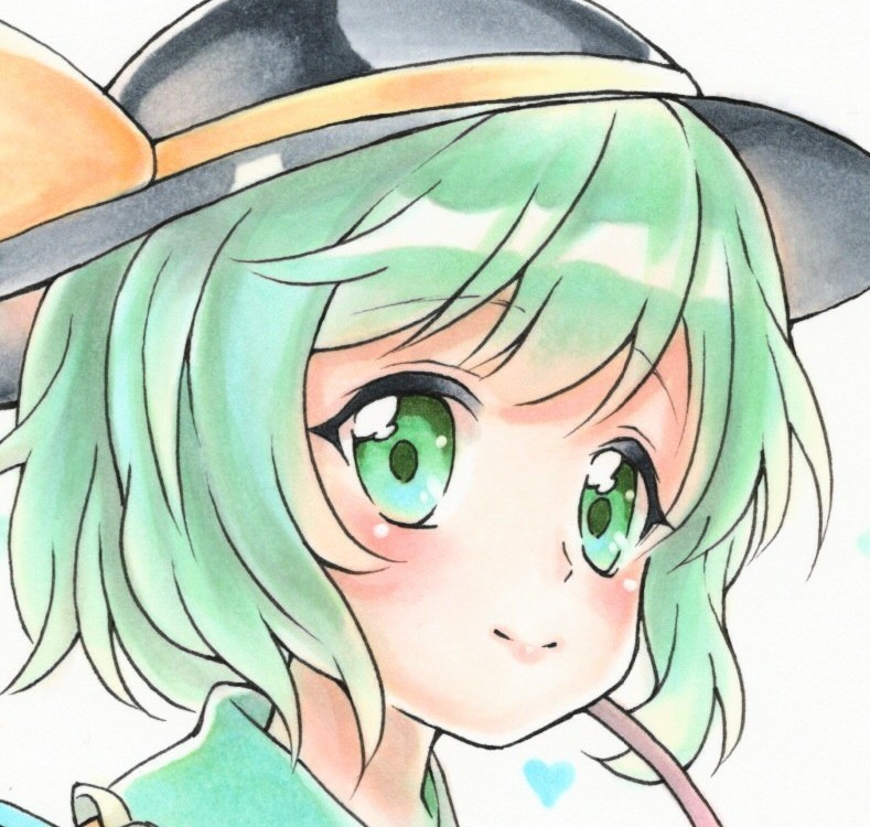 同人手書きイラスト 古明地こいし 東方project A5サイズ 手描きイラスト 売買されたオークション情報 Yahooの商品情報をアーカイブ公開 オークファン Aucfan Com