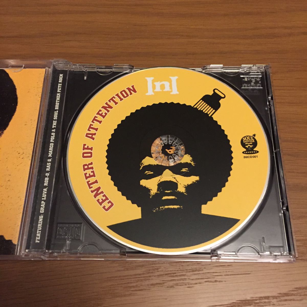 Center Attention of InI Rock Pete Of ⁄ INI Vinyl ATTENTION OF