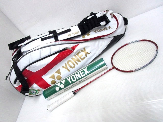【人気，送料無料】 必見 YONEX バドミントンラケット B-4500 ラケットバッグ シャトルコック 1ダース まとめて(ラケット)｜売買されたオークション情報、yahooの商品情報をアーカイブ公開 - オークファン ラケット