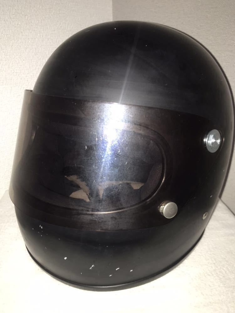 飯岡工業 F-3B 族ヘル ヘルメット サイズ L 検) 当時物 Z1 Z2 SHOEI