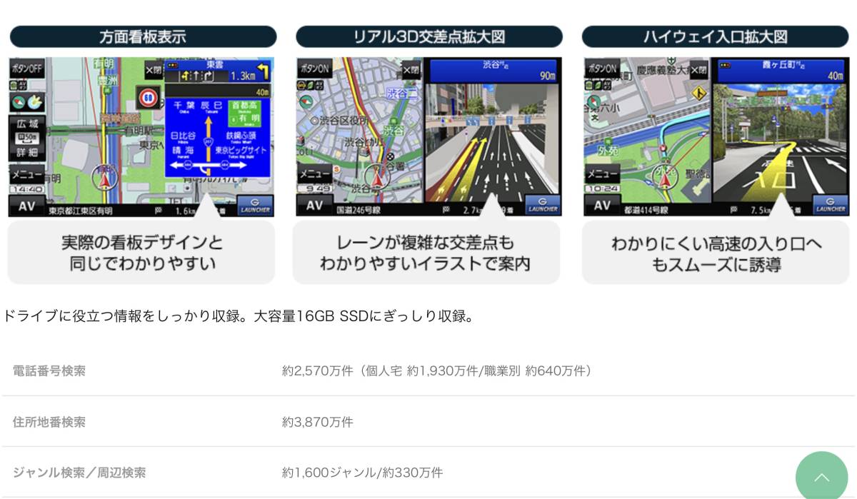 パナソニック ゴリラ Panasonic Gorilla | SSD カーナビ パナソニック 