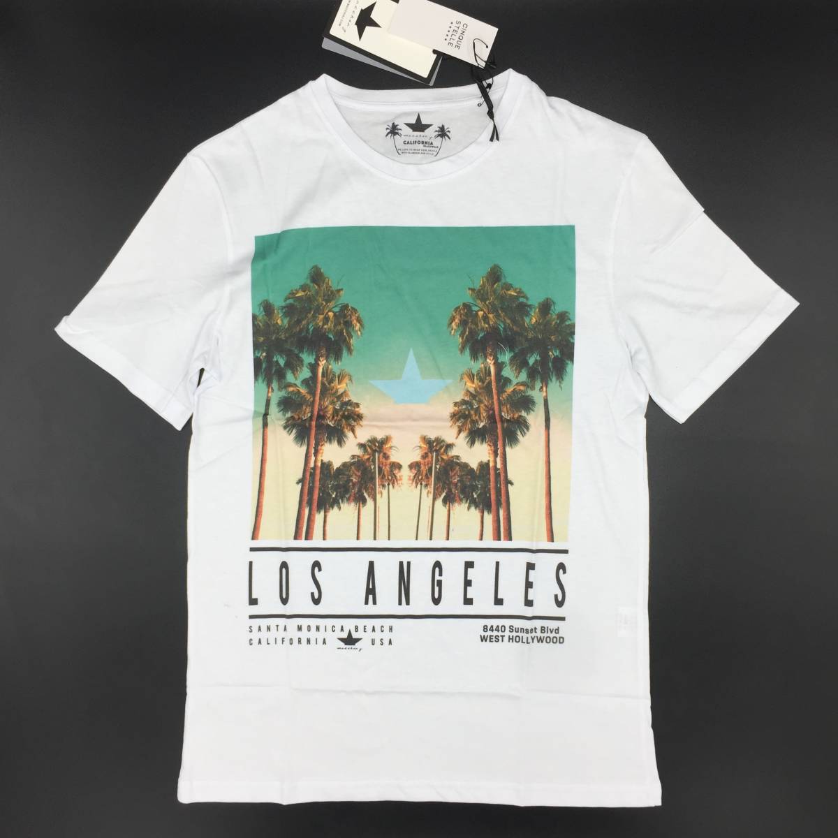 M4☆タグ付き国内正規品☆Macchia J. マッキアジェイ LOS ANGELES T 