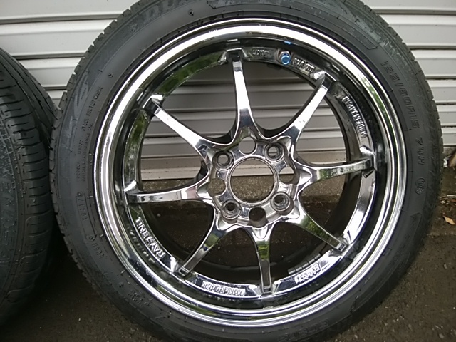 レイズ RAYS　CE-28 15X5.5JJ OFF+45 PCD100 4H 手渡しのみ 横浜から出品_5