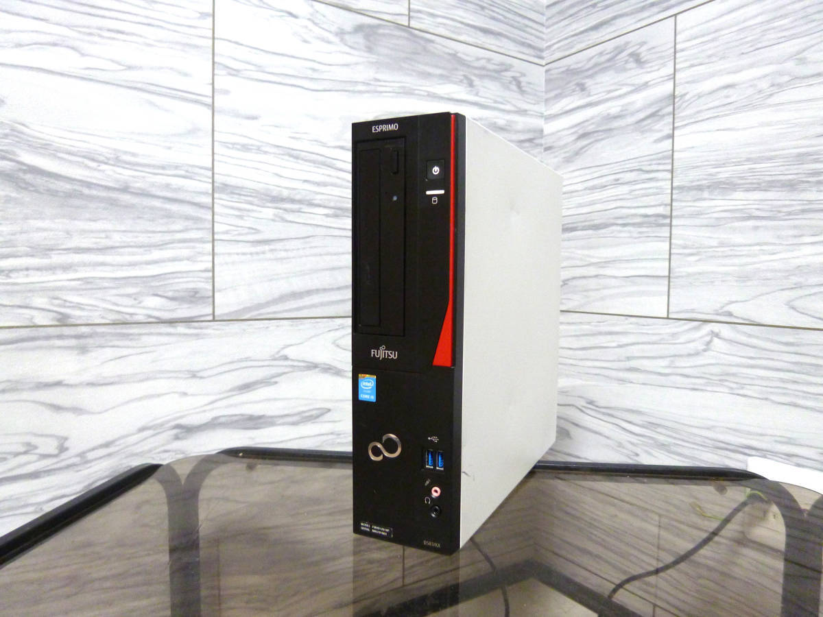 FujitsuのESPRIMO D583/HX 第4世帯CPU Corei5-4570-3.2GHz DtoDリカバリー