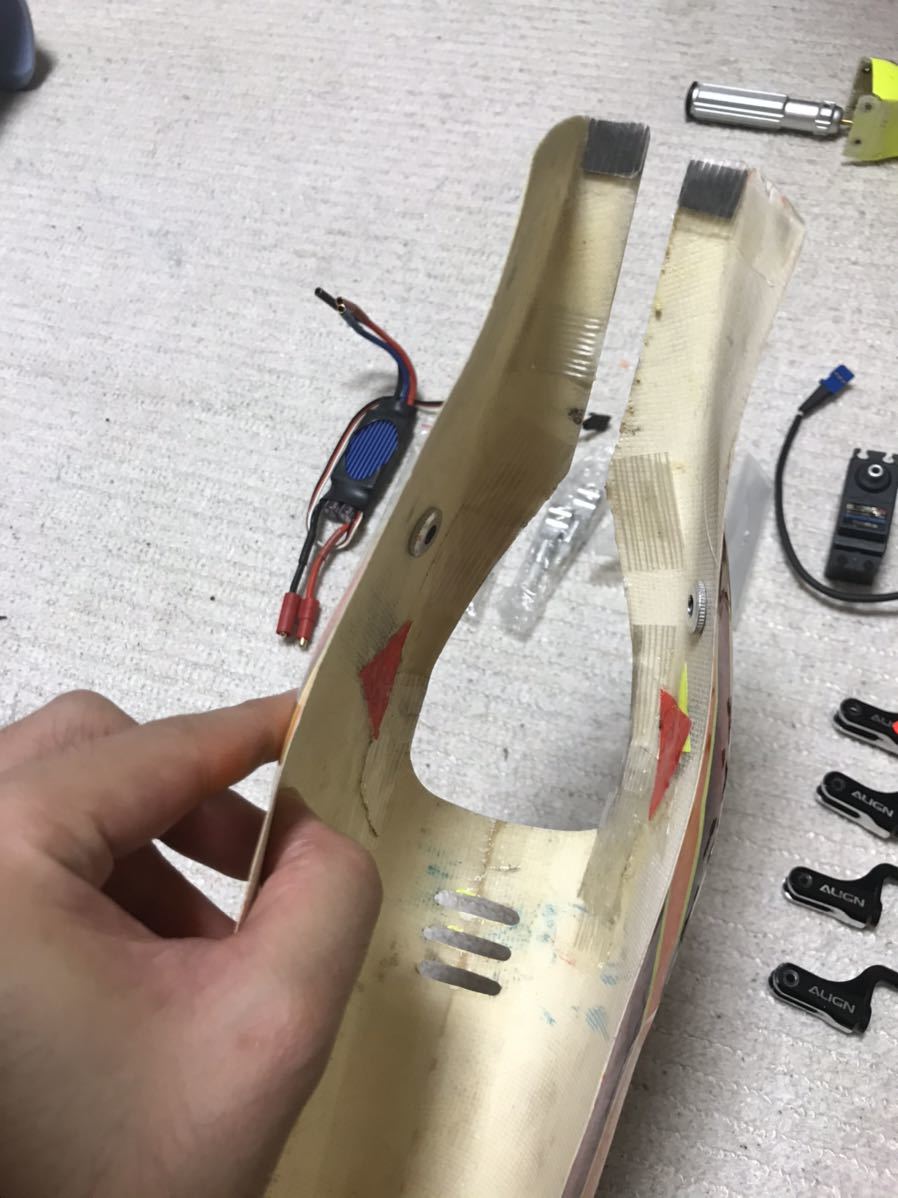 ALIGN T-REX 450S GF ヘリコプター ジャンク ALIGN T-REX 450S GF