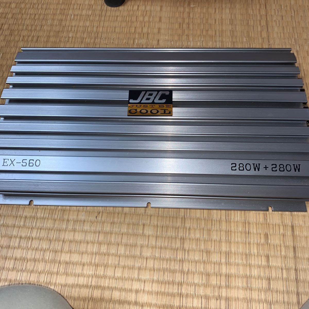 JBC EX-560 パワーアンプ 2ch？ ジャンク？