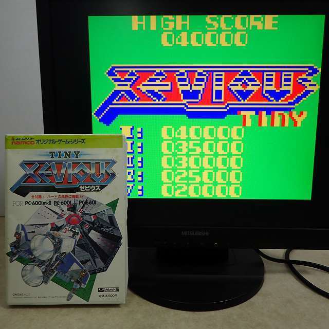 タイニーゼビウス PC-6001 タイニーゼビウスマークⅡ PC-6001mkⅡ TINY