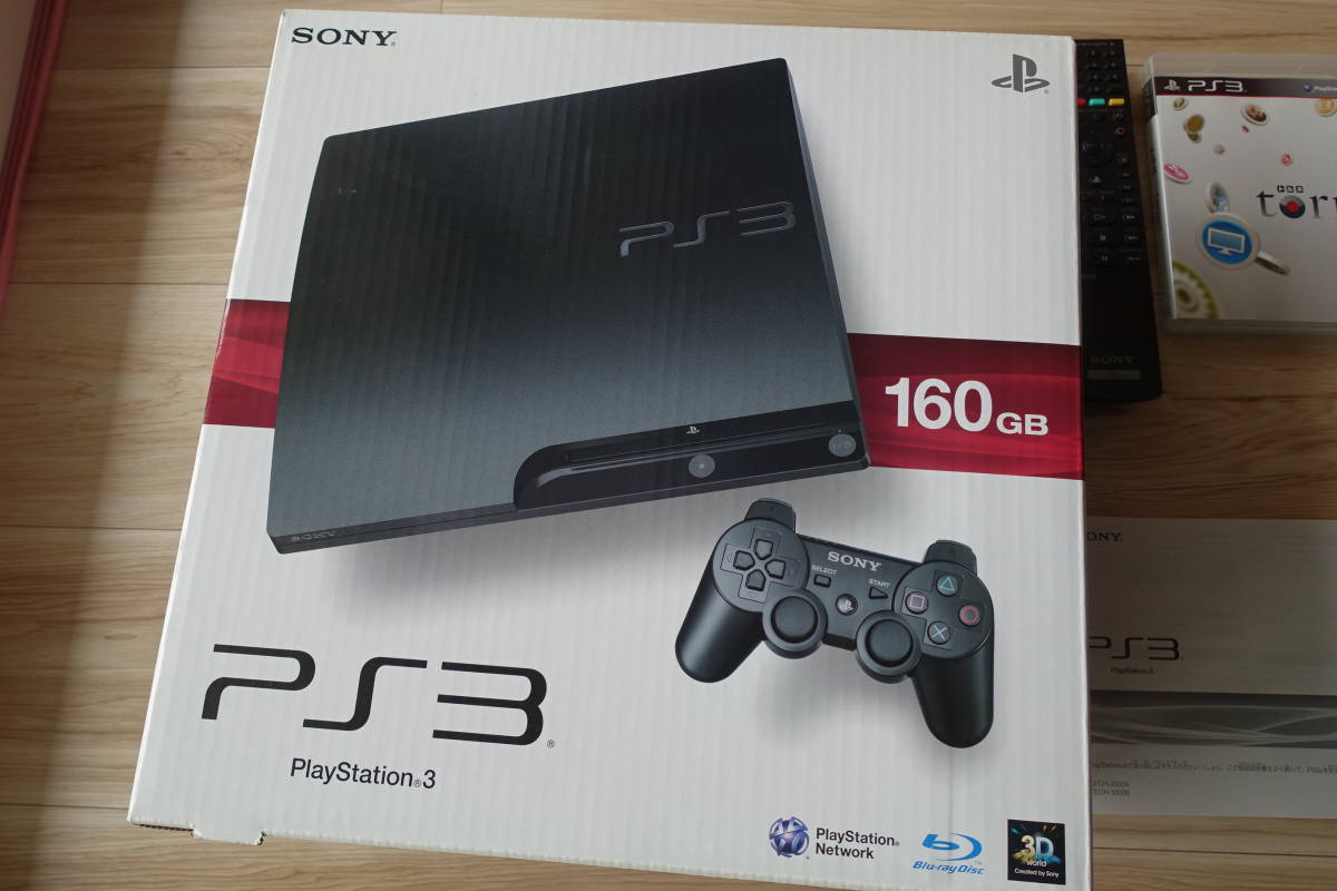 プレステ３本体＋付属品＋デュアルショック３（２個）＋専用充電器＋専用ＢＤリモコン＋トルネソフト_2