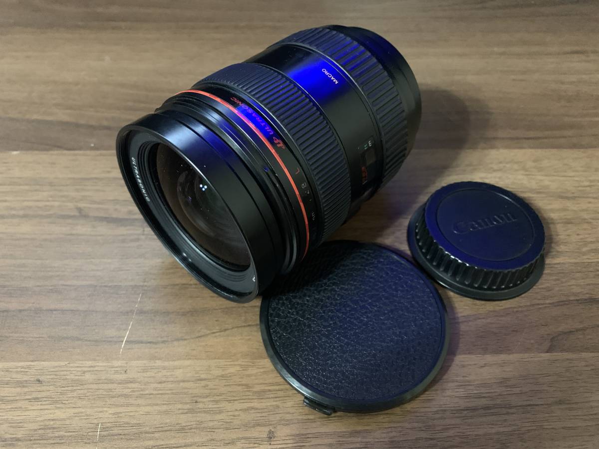 CANON ZOOM LENS EF 28-70mm 1:2.8 L ULTRASONIC キャノン キャップ付 .